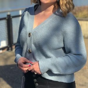Aerie Cropped Cardigan